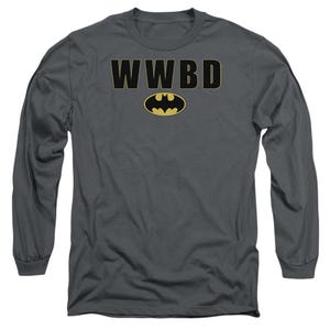 Batman Wwbd Logo Long Sleeve Shirt