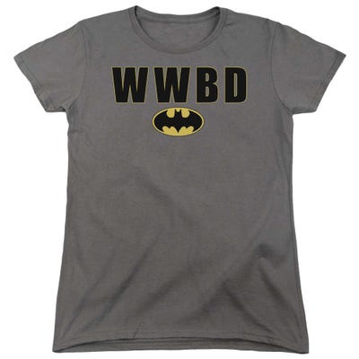 Batman Wwbd Logo Womens T-Shirt