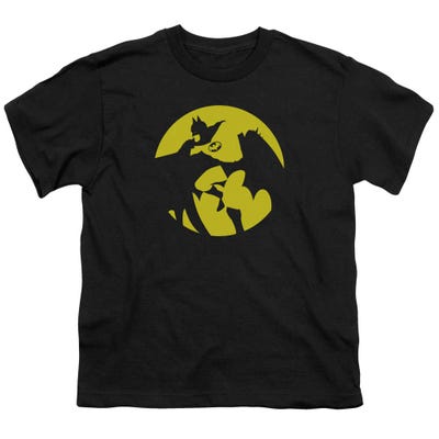 Batman Yellow Spotlight Kids T-Shirt