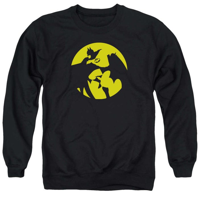 Batman Yellow Spotlight Sweatshirt