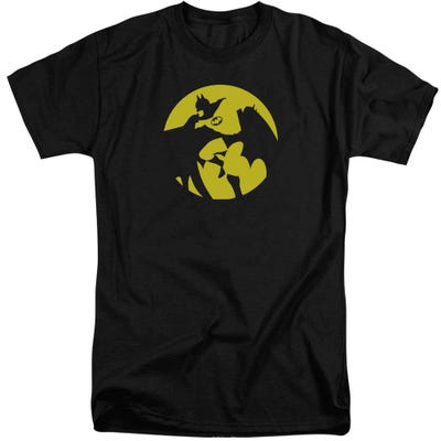 Batman Yellow Spotlight Tall T-Shirt