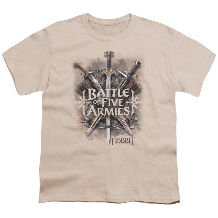 Battle Of Armies The Hobbit Kids T-Shirt