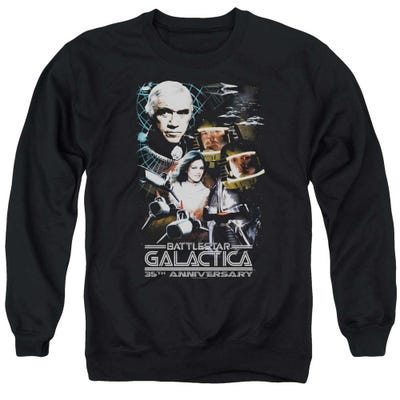 Battlestar Galactica 35th Anniversary Collage Sweatshirt