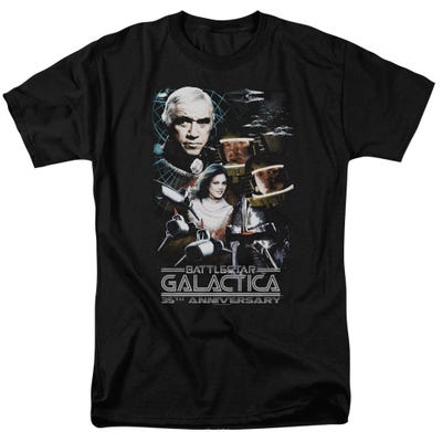 Battlestar Galactica 35th Anniversary Collage T-Shirt