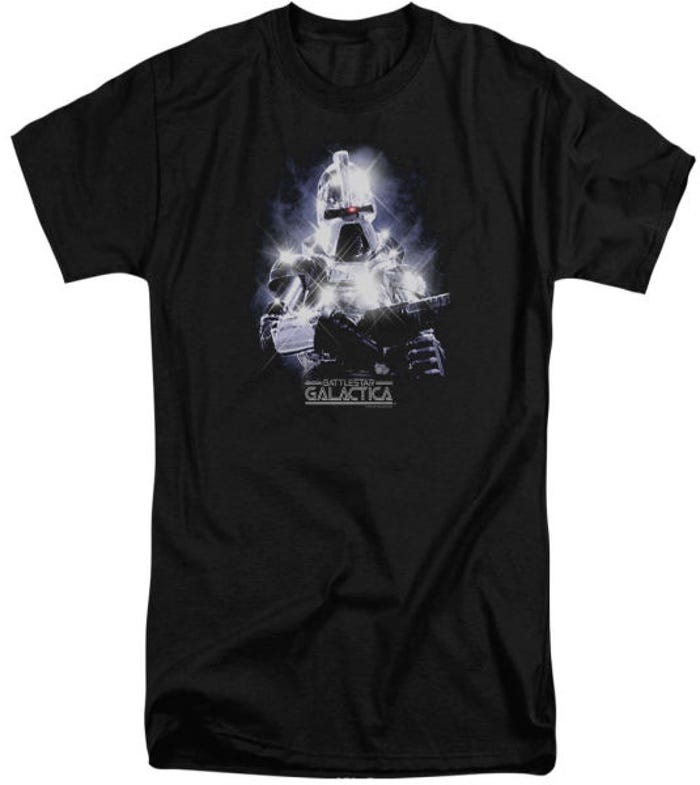 Battlestar Galactica 35th Anniversary Cylon Tall T-Shirt