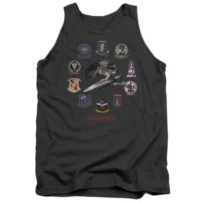 Battlestar Galactica Badges Tank Top