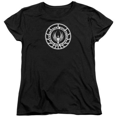 Battlestar Galactica Classic Badger Womens T-Shirt