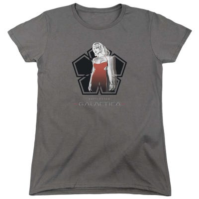 Battlestar Galactica Cylon Tech Womens T-Shirt