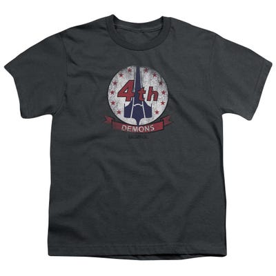 Battlestar Galactica Demons Badge Kids T-Shirt