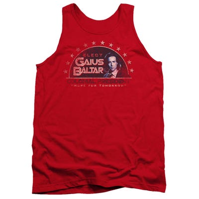 Battlestar Galactica Elect Gaius Tank Top