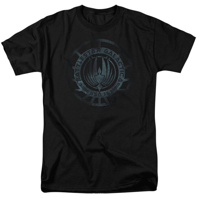 Battlestar Galactica Faded Emblem T-Shirt