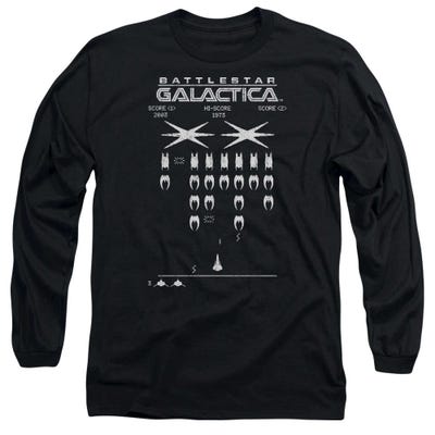 Battlestar Galactica Galactic Invaders Long Sleeve Shirt