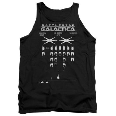 Battlestar Galactica Galactic Invaders Tank Top