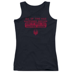 Battlestar Galactica It Will Happen Again Juniors Tank Top