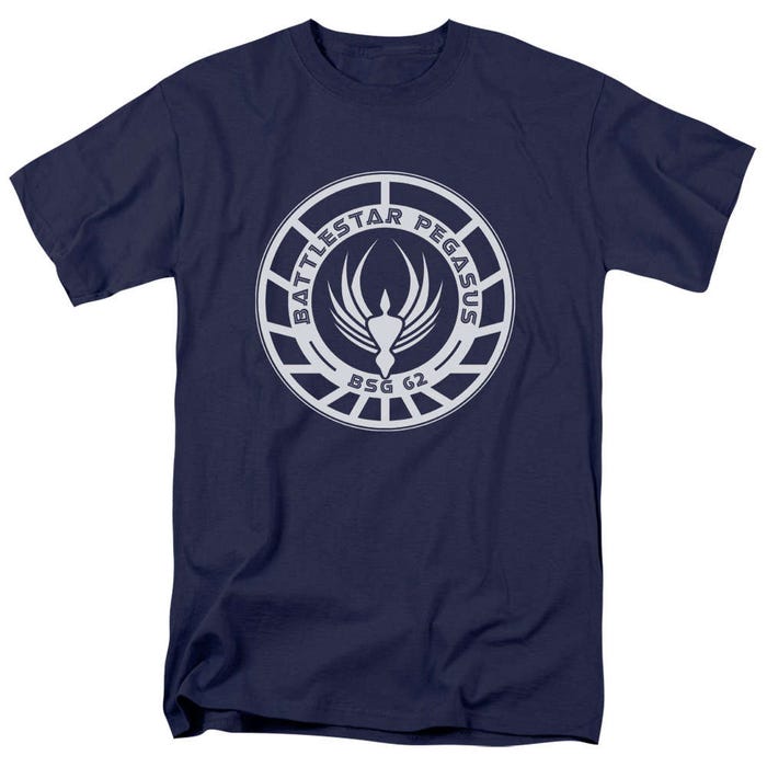 Battlestar Galactica Pegasus badge T-Shirt
