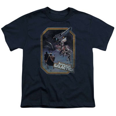Battlestar Galactica Poster Iron On Kids T-Shirt