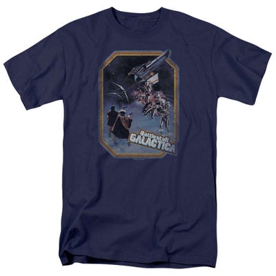 Battlestar Galactica Poster Iron On T-Shirt