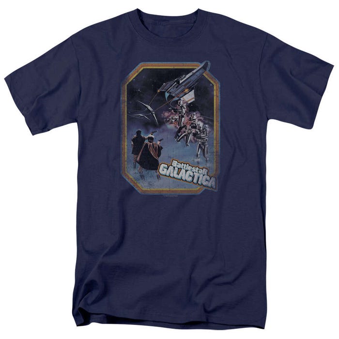 Battlestar Galactica Poster Iron On T-Shirt