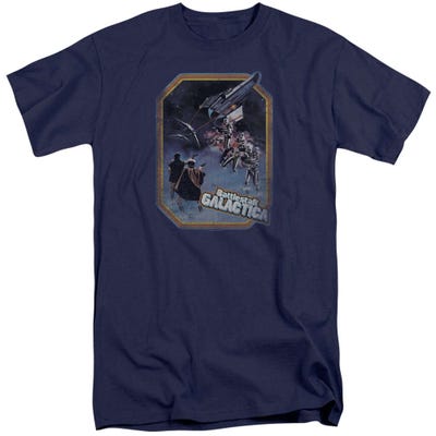 Battlestar Galactica Poster Iron On Tall T-Shirt