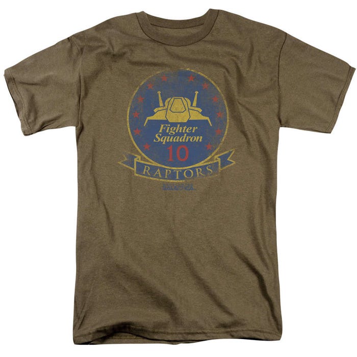 Battlestar Galactica Raptor Badge T-Shirt