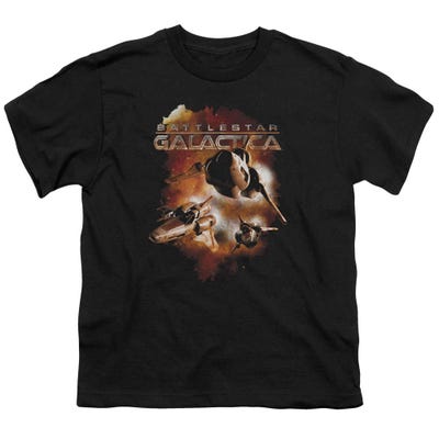Battlestar Galactica Vipers Stretch Kids T-Shirt