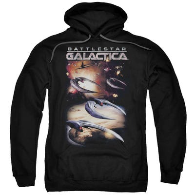 Battlestar Galactica When Cyclons Attack Hoodie