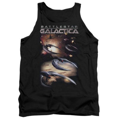 Battlestar Galactica When Cyclons Attack Tank Top