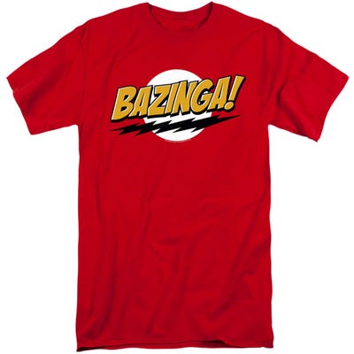 Bazinga The Big Bang Theory Tall T-Shirt
