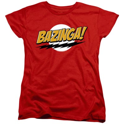 Bazinga The Big Bang Theory Womens T-Shirt
