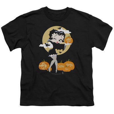 BETTY BOOP VAMP PUMKINS Kids T-Shirt