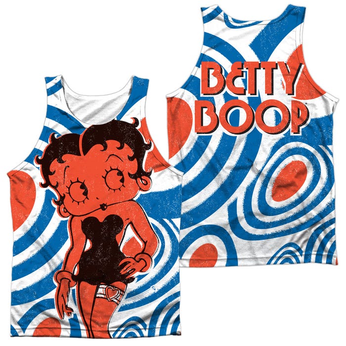 MOD RINGS BETTY BOOP Front & Back Sublimation Tank Top