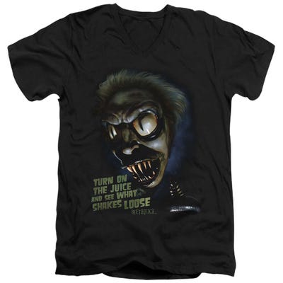 Beetlejuice Chucks Daughter V-Neck T-Shirt