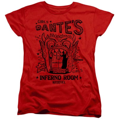 Beetlejuice Dantes Inferno Room Womens T-Shirt