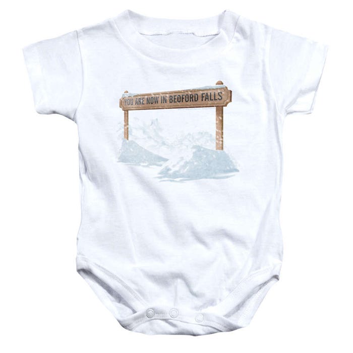 Beford Falls It's A Wonderful Life Baby Bodysuit