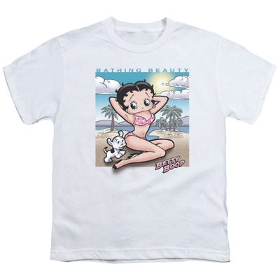 Betty Boop Bathing Beauty Sunny Boop Kids T-Shirt