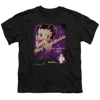 Betty Boop Be Unforgettable Kids T-Shirt