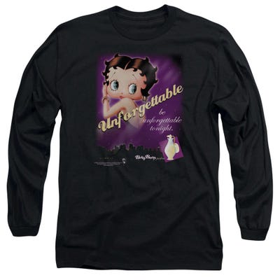 Betty Boop Be Unforgettable Long Sleeve Shirt