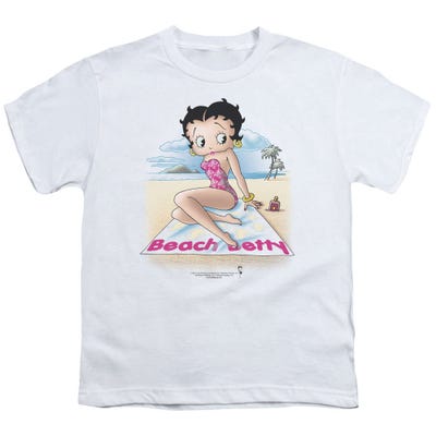 Betty Boop Beach Party Kids T-Shirt