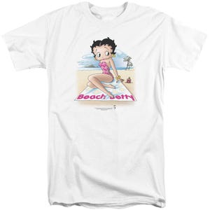 Betty Boop Beach Party Tall T-Shirt