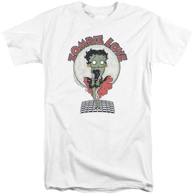 Betty Boop Breezy Zombie Love Tall T-Shirt