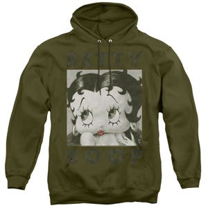 Betty Boop Camo Glamour Hoodie