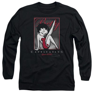 Betty Boop Captivating Since 1930 Long Sleeve Shirt