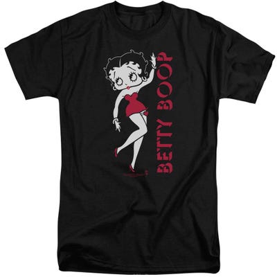 Betty Boop Classic Logo Tall T-Shirt