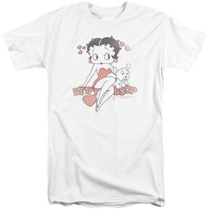 Betty Boop Classic With Pup Tall T-Shirt