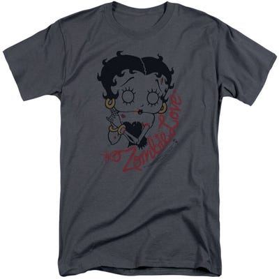 Betty Boop Classic Zombie Love Tall T-Shirt