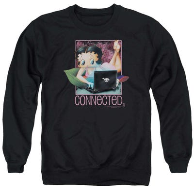 Betty Boop Computer Connected Sweatshirt