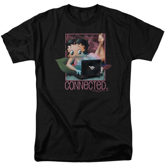 Betty Boop Computer Connected T-Shirt