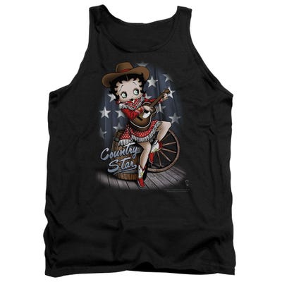 Betty Boop Country Star Singer Tank Top