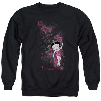 Betty Boop Cutie Love and Hearts Sweatshirt