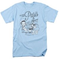 Betty Boop Greetings from Paris, France T-Shirt
